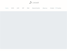 Tablet Screenshot of leaseir.com